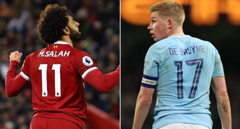 كيفين دي بروينا: سأضطر للتصويت لصلاح كأفضل لاعب هذا الموسم